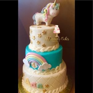 Unicorn Tiered Cake